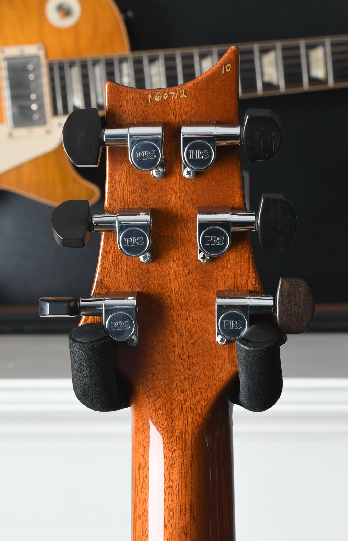 2001 PRS Paul Reed Smith Custom 22 Stoptail 10 Top Amber