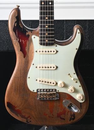 2006 Fender Custom Shop Rory Gallagher Stratocaster Sunburst Heavy Relic