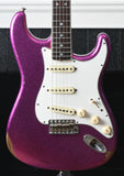 2018 Fender Stratocaster NAMM '67 Stratocaster Relic Magenta Sparkle