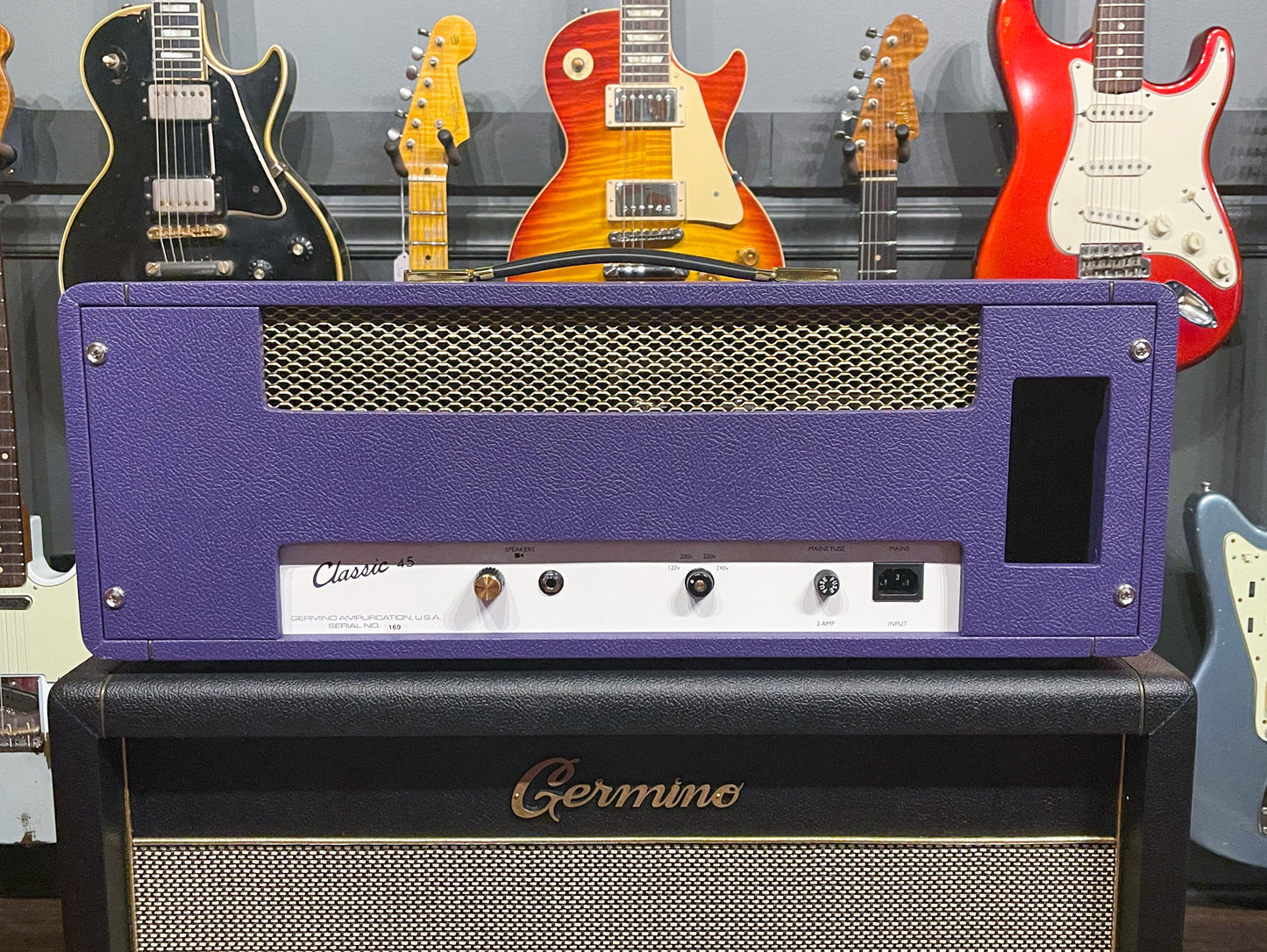 Germino Classic 45 Master Volume Purple Tolex