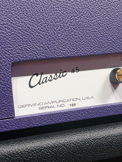 Germino Classic 45 Master Volume Purple Tolex
