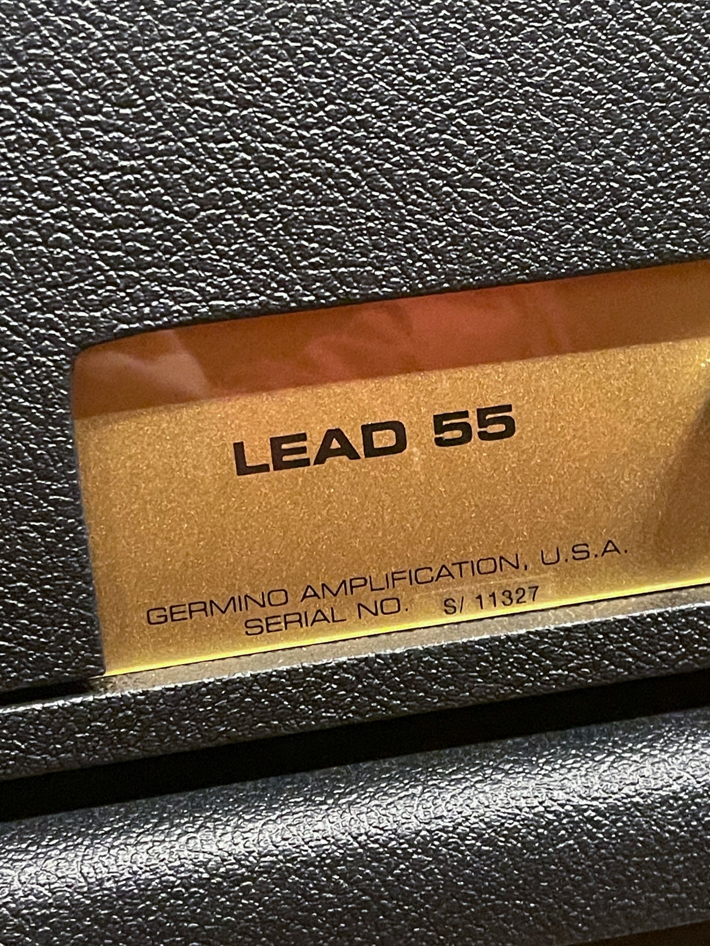 Germino Lead 55 LV Master Volume Black Tolex