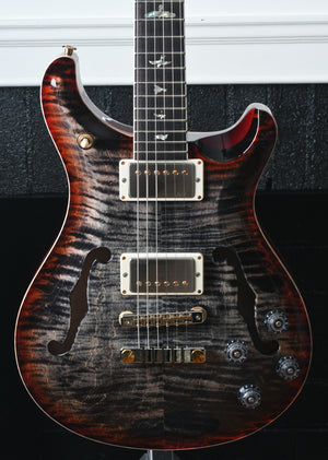 Paul Reed Smith PRS McCarty 594 Hollowbody II 10 Top Charcoal Cherry Burst
