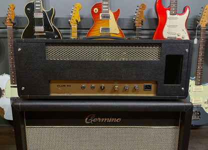 Germino Club 40 Master Volume Tube Rectified Option Black Tolex
