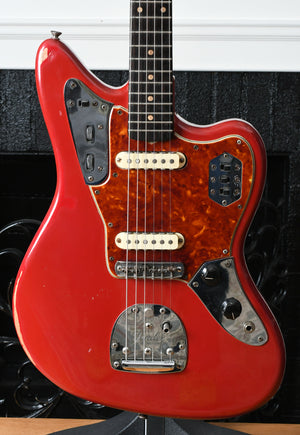 1962 Fender Jaguar Refin Dakota Red