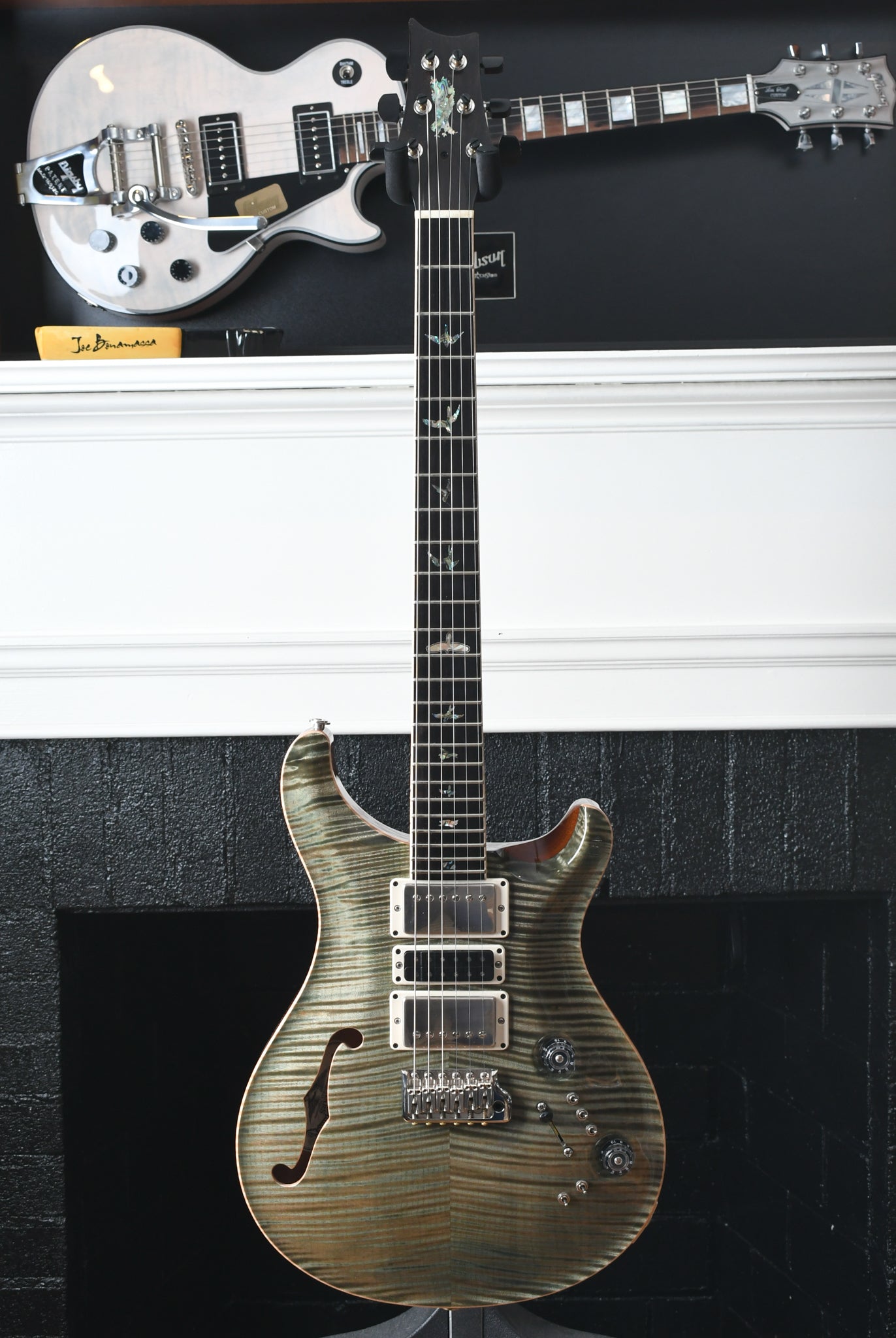 2017 Paul Reed Smith PRS Private Stock John Mayer Super Eagle II Hemp Green