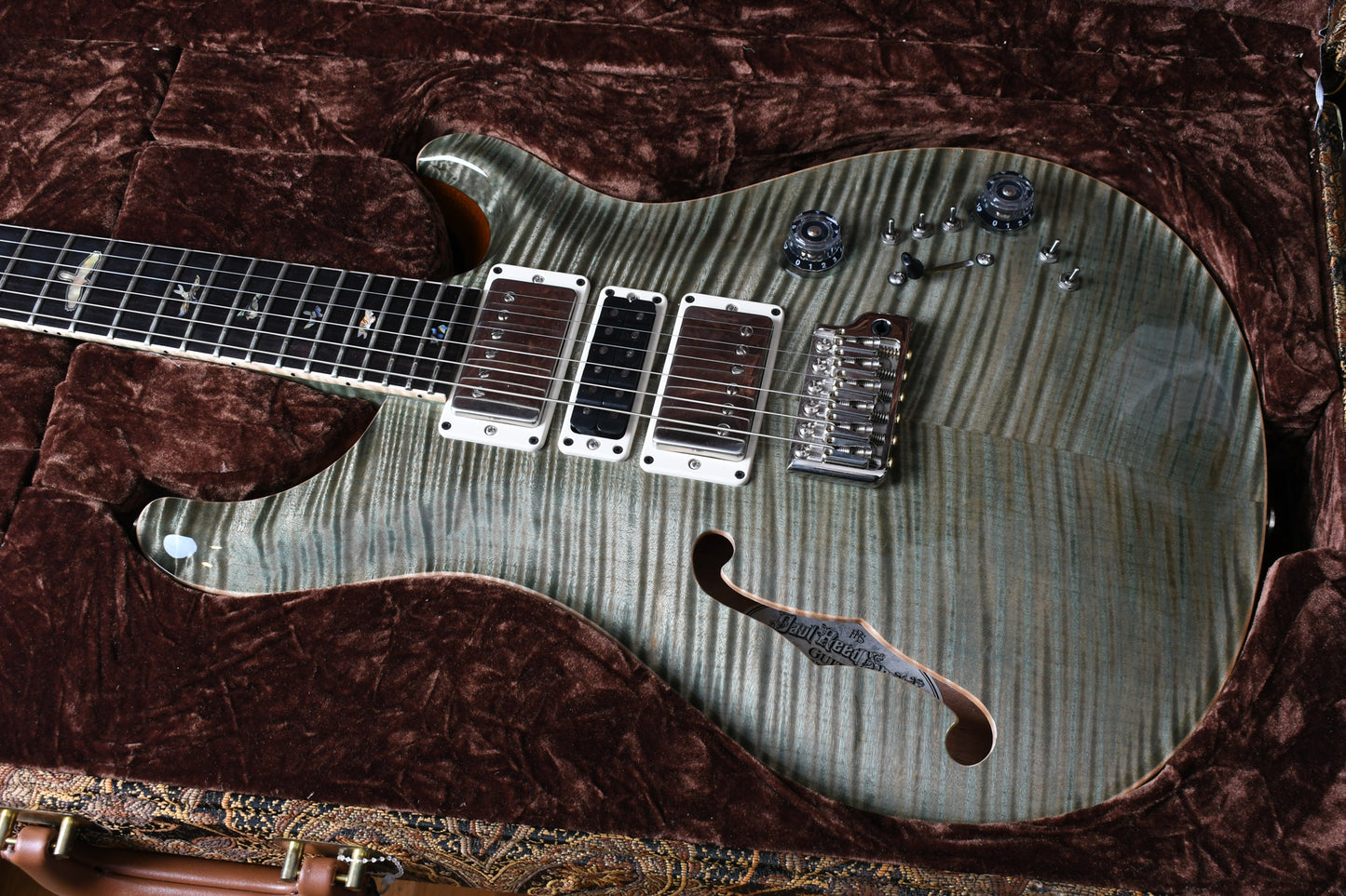 2017 Paul Reed Smith PRS Private Stock John Mayer Super Eagle II Hemp Green