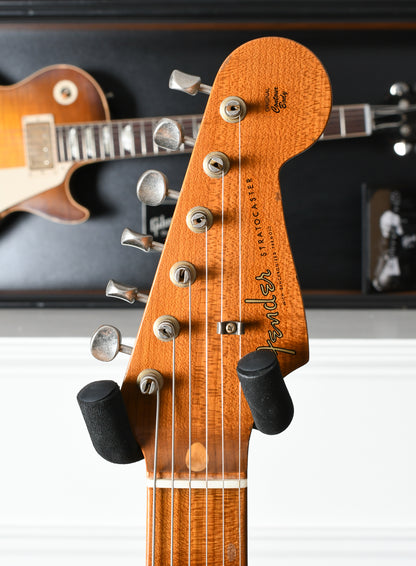 2020 Fender Custom Shop Limited Edition Roasted Poblano Stratocaster Fire Mist Silver Relic
