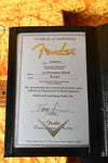 2020 Fender Custom Shop 1957 Stratocaster Relic Roasted "Historic Makeovers" Refin Blackie
