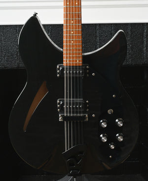 1988 Rickenbacker 330 12 String Jetglo with Black Hardware