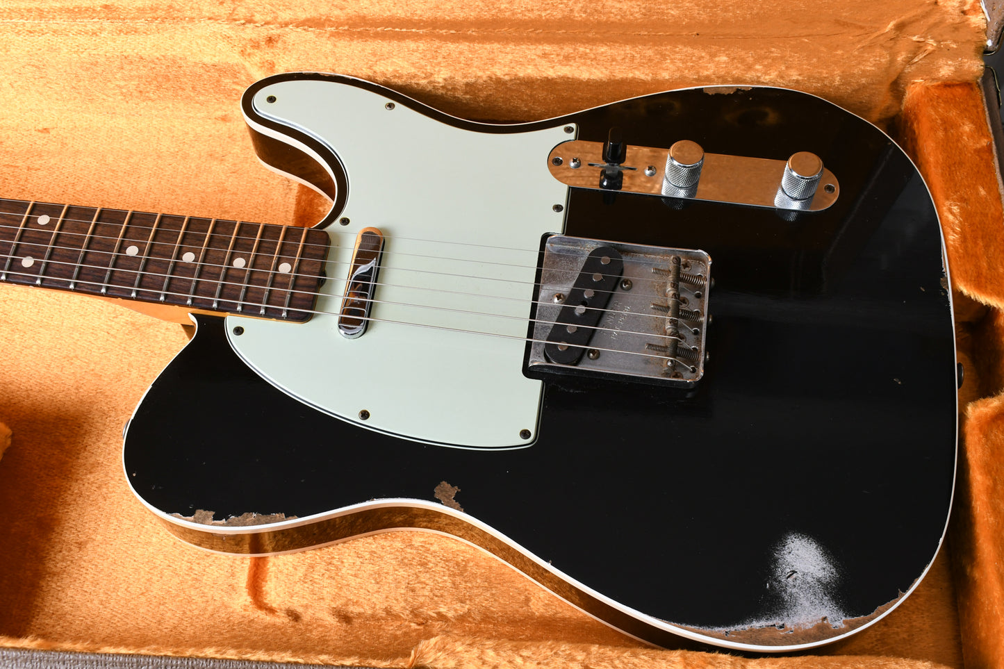 2016 Fender Custom Shop 1960 Telecaster Custom Relic Black