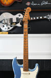 2018 Partscaster Stratocaster Build Fender Custom Shop, Ancho Poblano, MJT, Danocaster Lake Placid Blue
