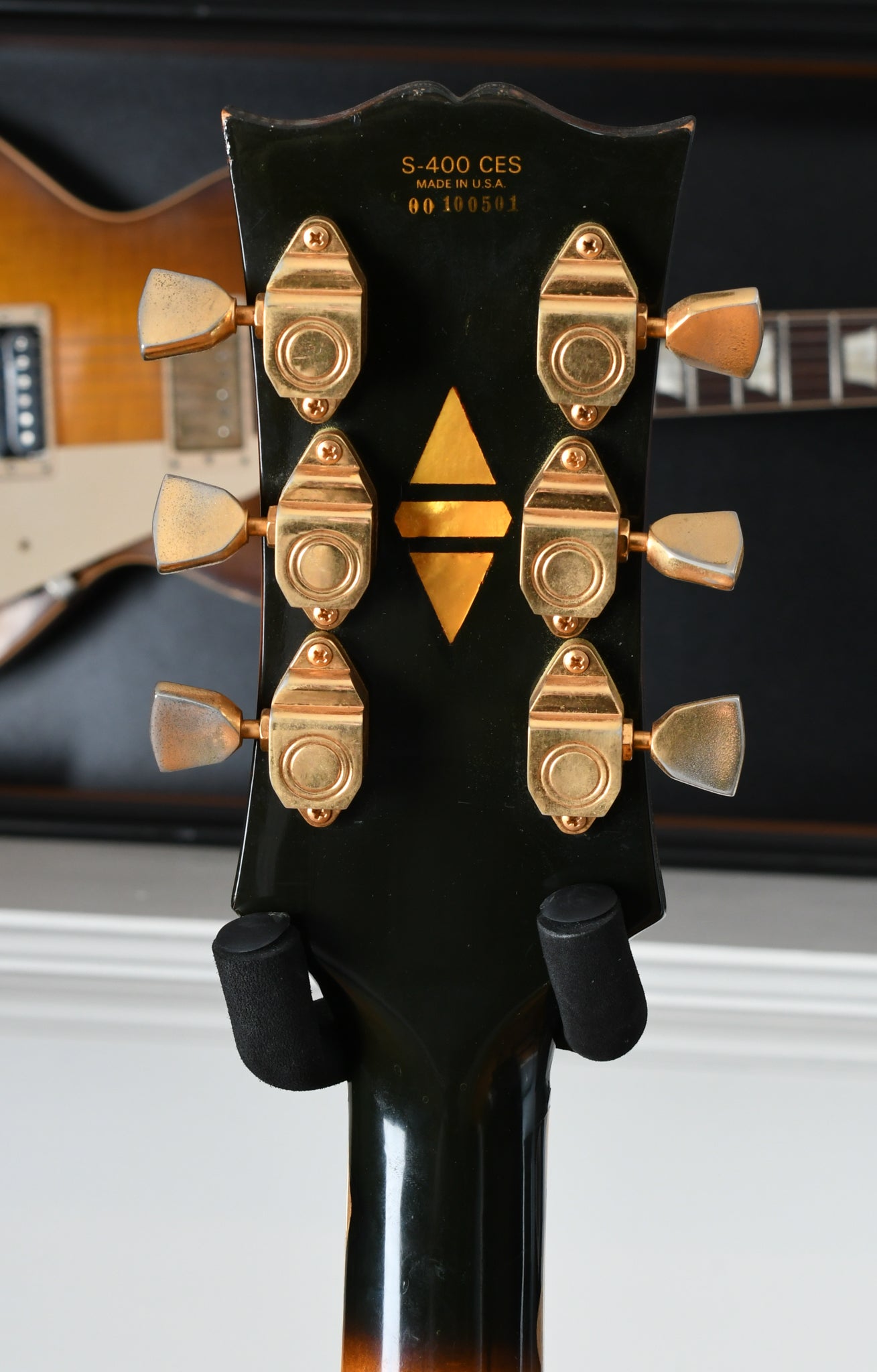 1976 Gibson Super 400 CES Sunburst OHSC