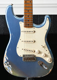 2018 Partscaster Stratocaster Build Fender Custom Shop, Ancho Poblano, MJT, Danocaster Lake Placid Blue