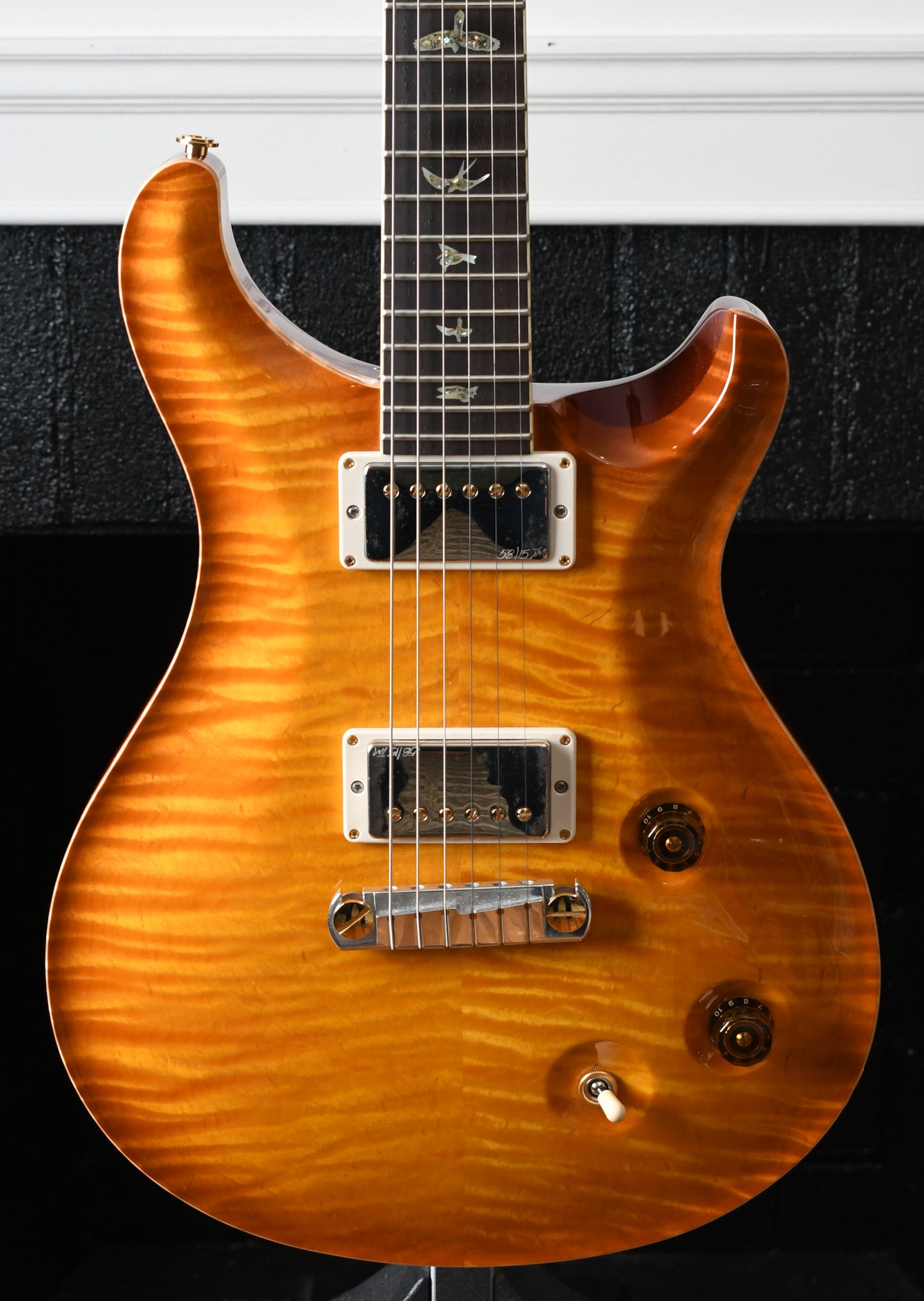 2015 Paul Reed Smith PRS McCarty Wood Library 10 Top McCarty Burst Brazilian
