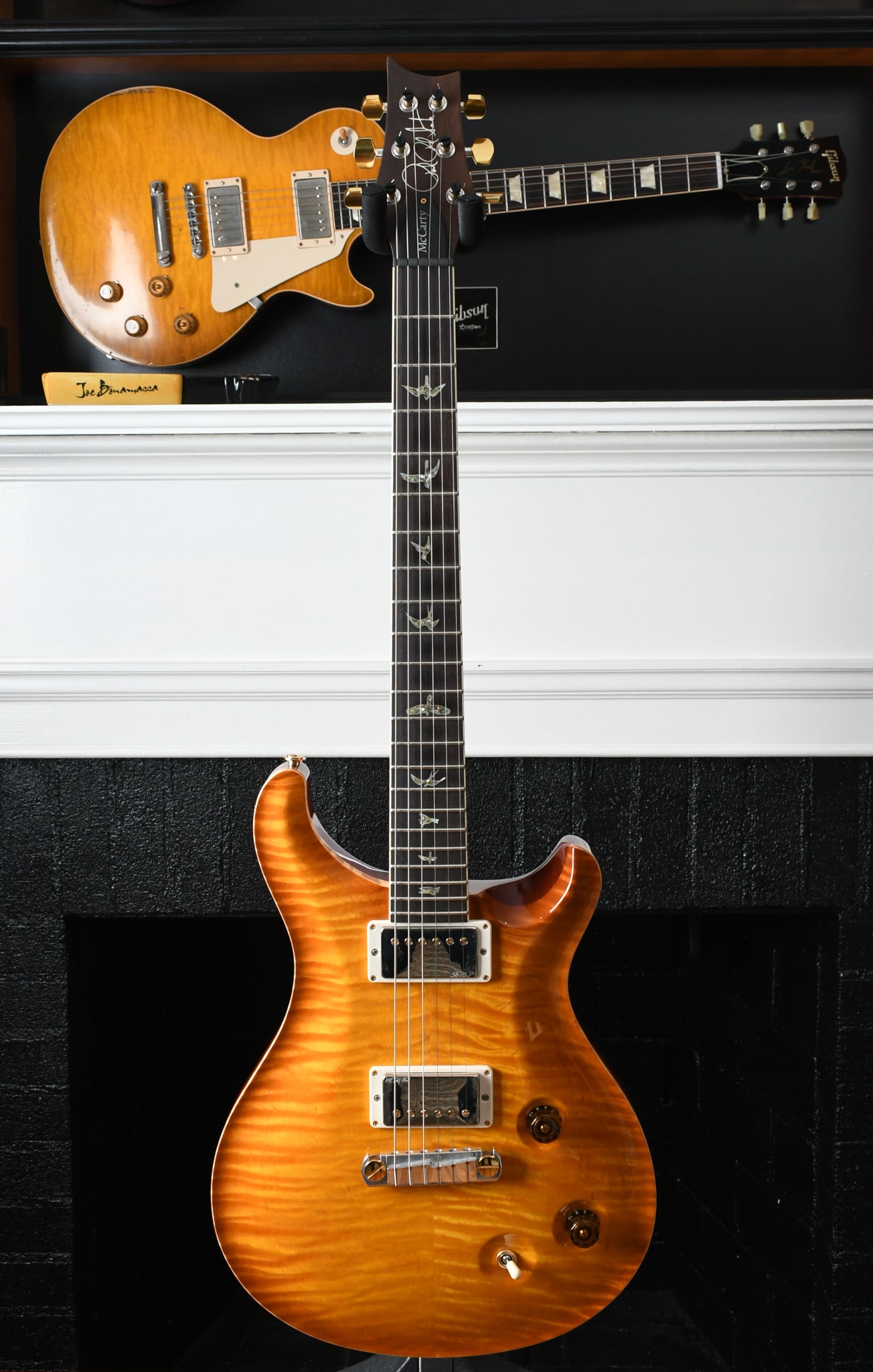 2015 Paul Reed Smith PRS McCarty Wood Library 10 Top McCarty Burst Brazilian
