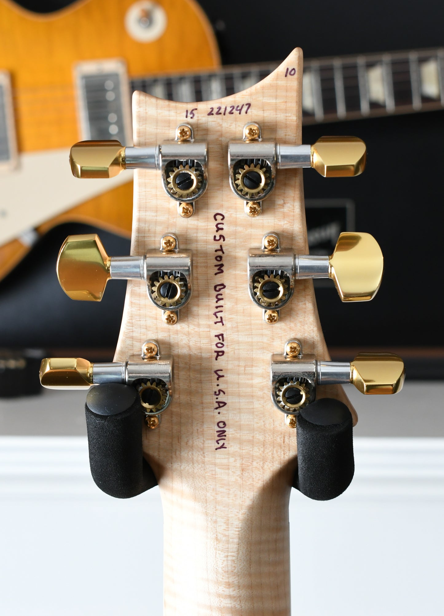 2015 Paul Reed Smith PRS McCarty Wood Library 10 Top McCarty Burst Brazilian