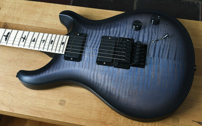 Paul Reed Smith PRS Dustie Waring CE 24 Floyd *Custom Color* Satin Grey Black / Black Wrap Burst
