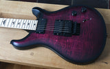 2023 PRS Dustie Waring CE 24 Floyd *Custom Color* Satin Red Fire / Black Wrap Burst
