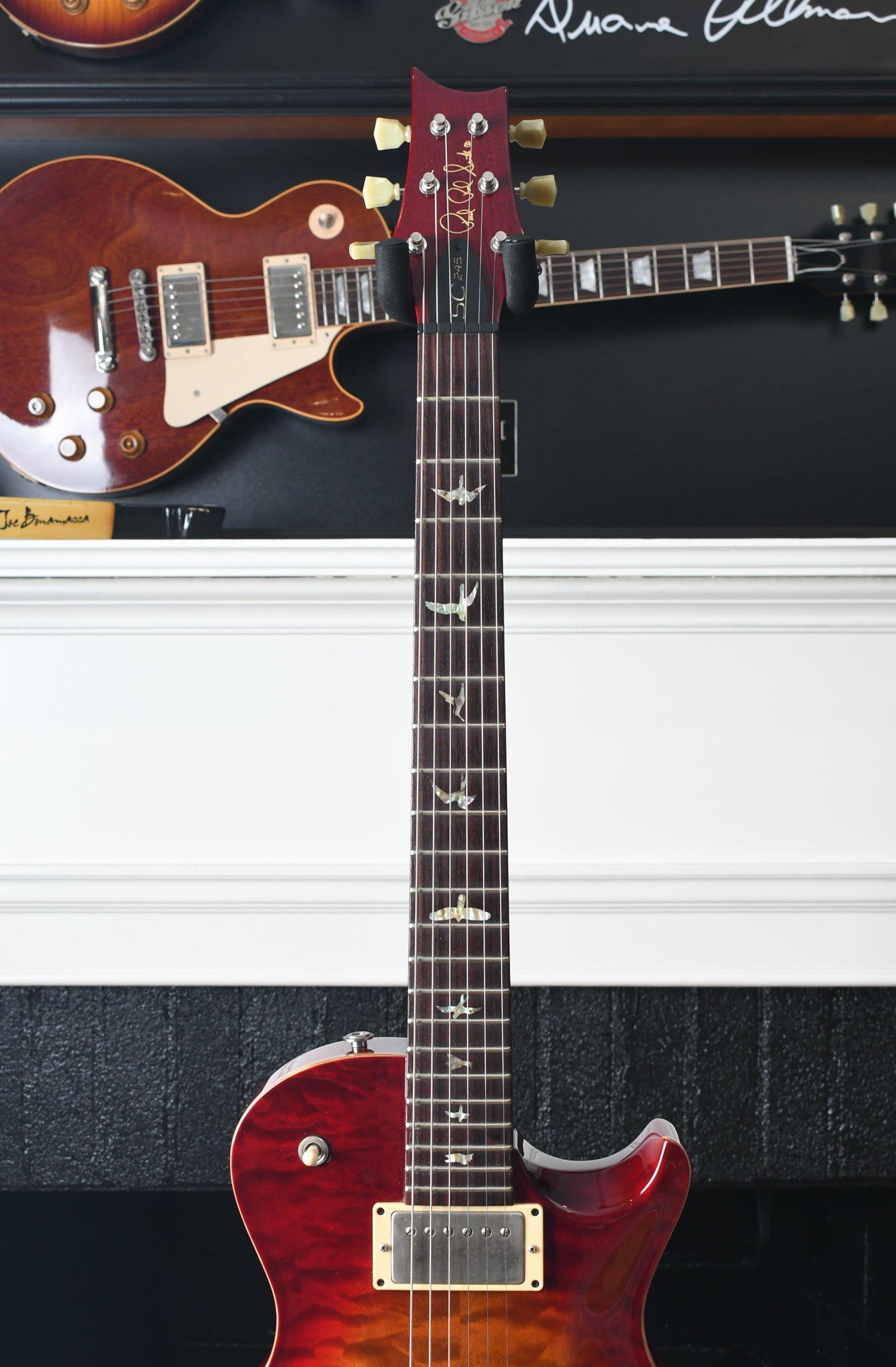 2007 PRS Paul Reed Smith Singlecut 245 Quilt Top Dark Cherry