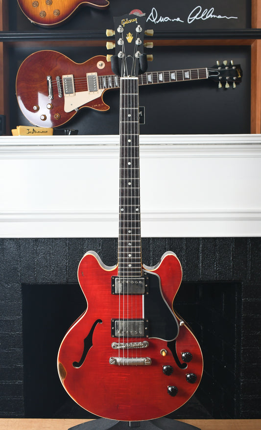 2021 Gibson Custom Shop CS-336 Figured Top Faded Cherry Relic'd