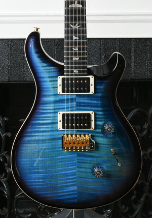 Paul Reed Smith PRS Custom 24 *Custom Color* 10 Top Aqua Blue Black Burst