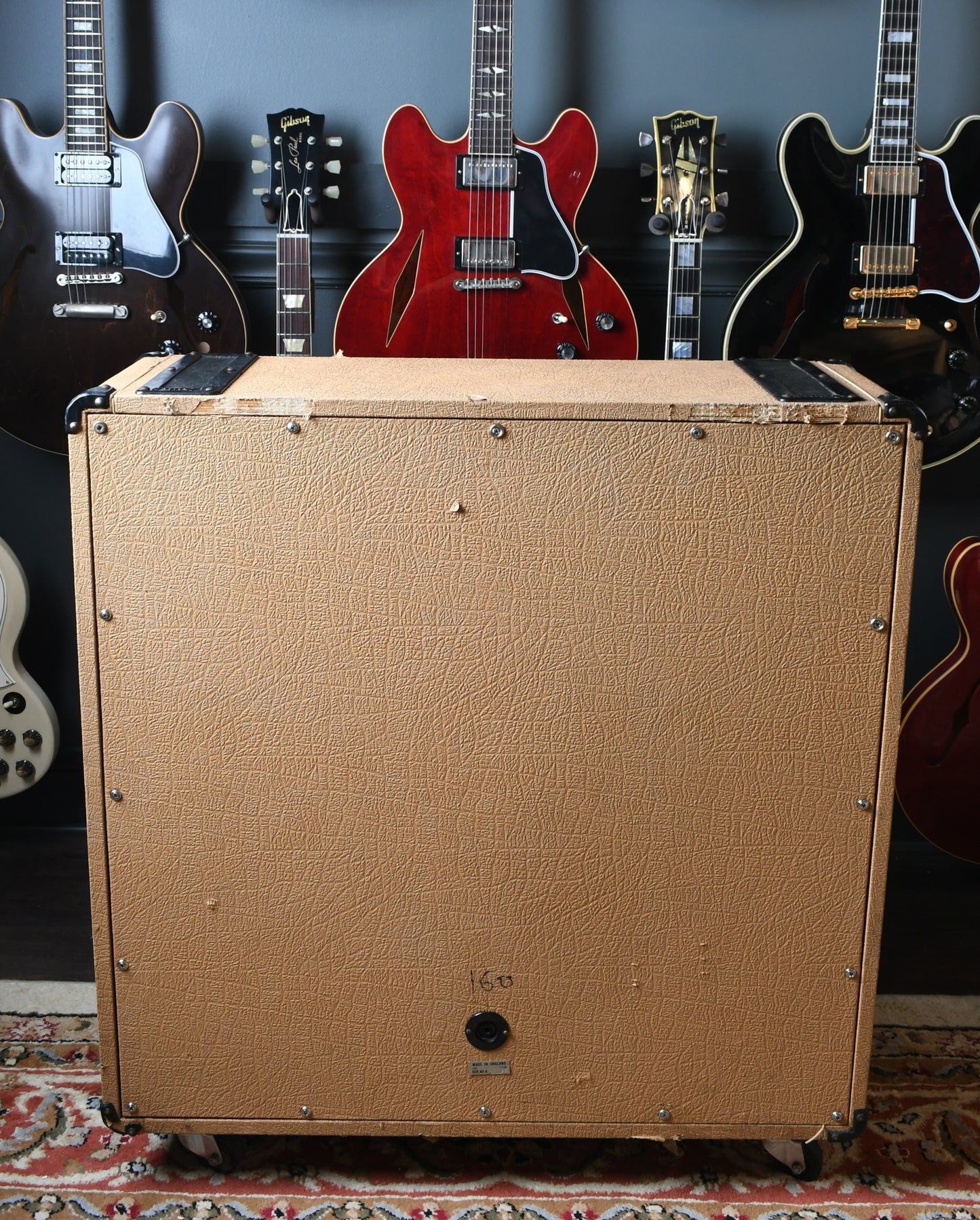 1977 Marshall 4x12 Cabinet Fawn Tolex