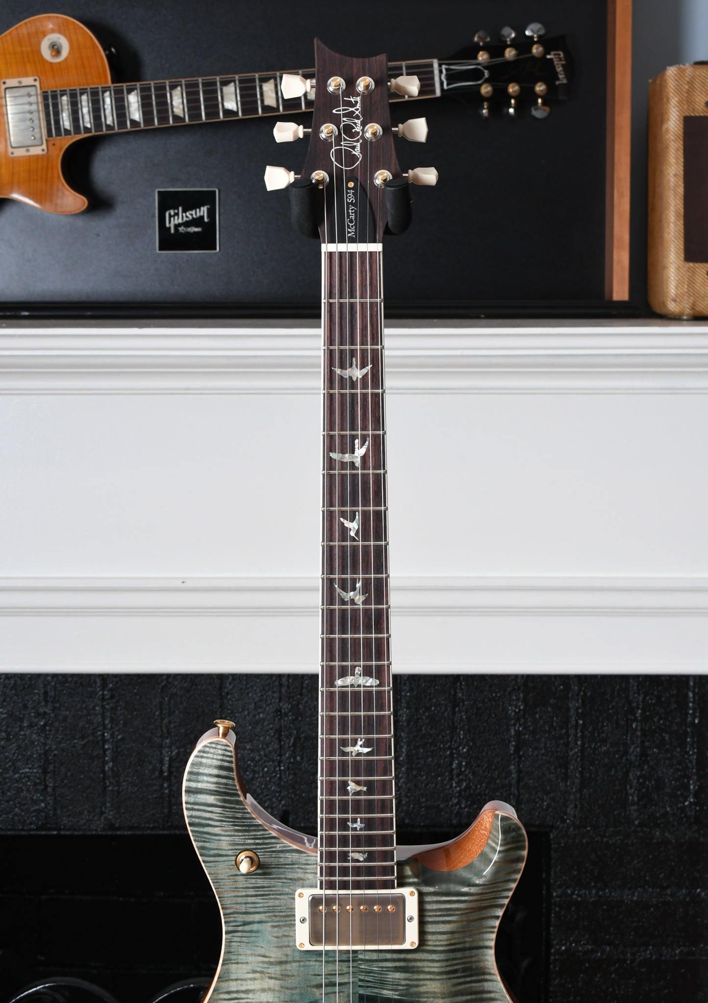 Paul Reed Smith PRS McCarty 594 10 Top Trampas Green