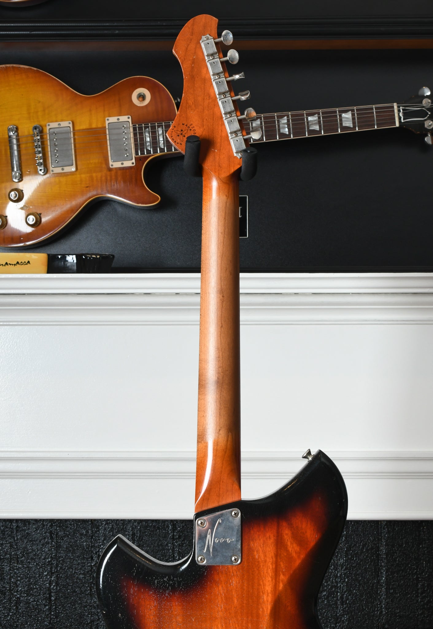 2021 Novo Guitars Serus H2 Firebird Burst