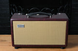 Tyler Amp Works Tube Reverb Unit Burgundy & Wheat Grill