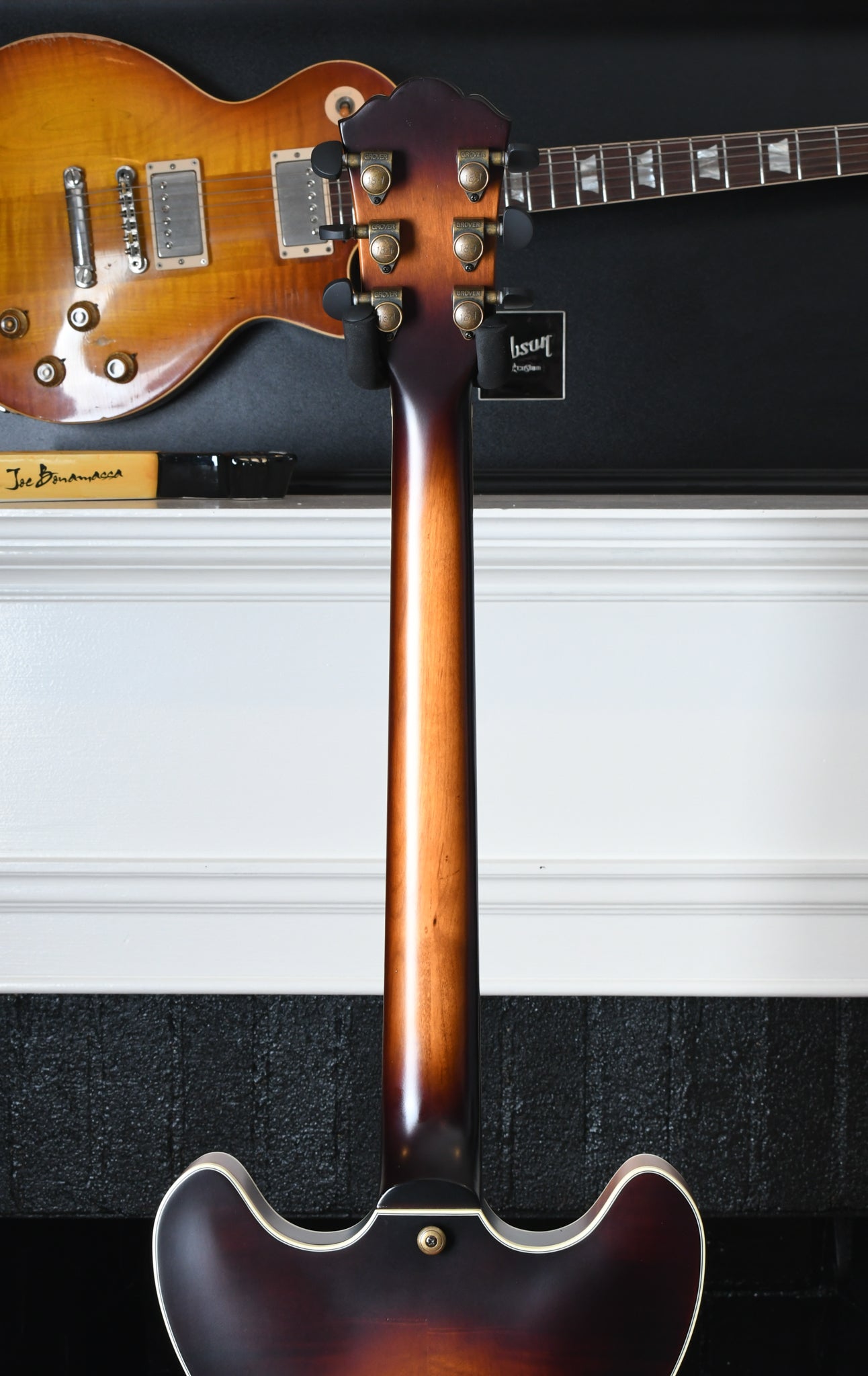 2014 Washburn HB36K VSBK Semi-hollow vintage sunburst matte finish 335