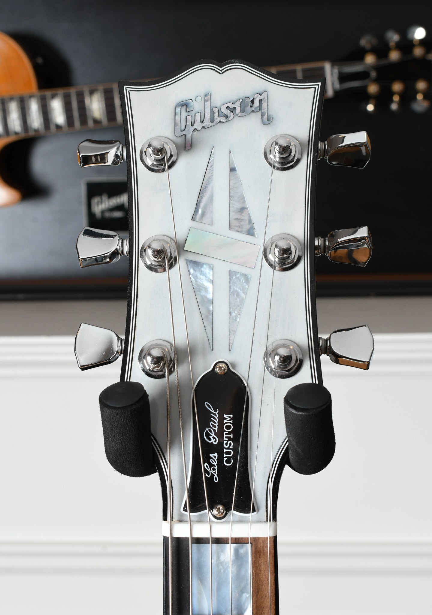 2017 Gibson Crimson Custom Shop Les Paul Custom Flametop "Milky Way"
