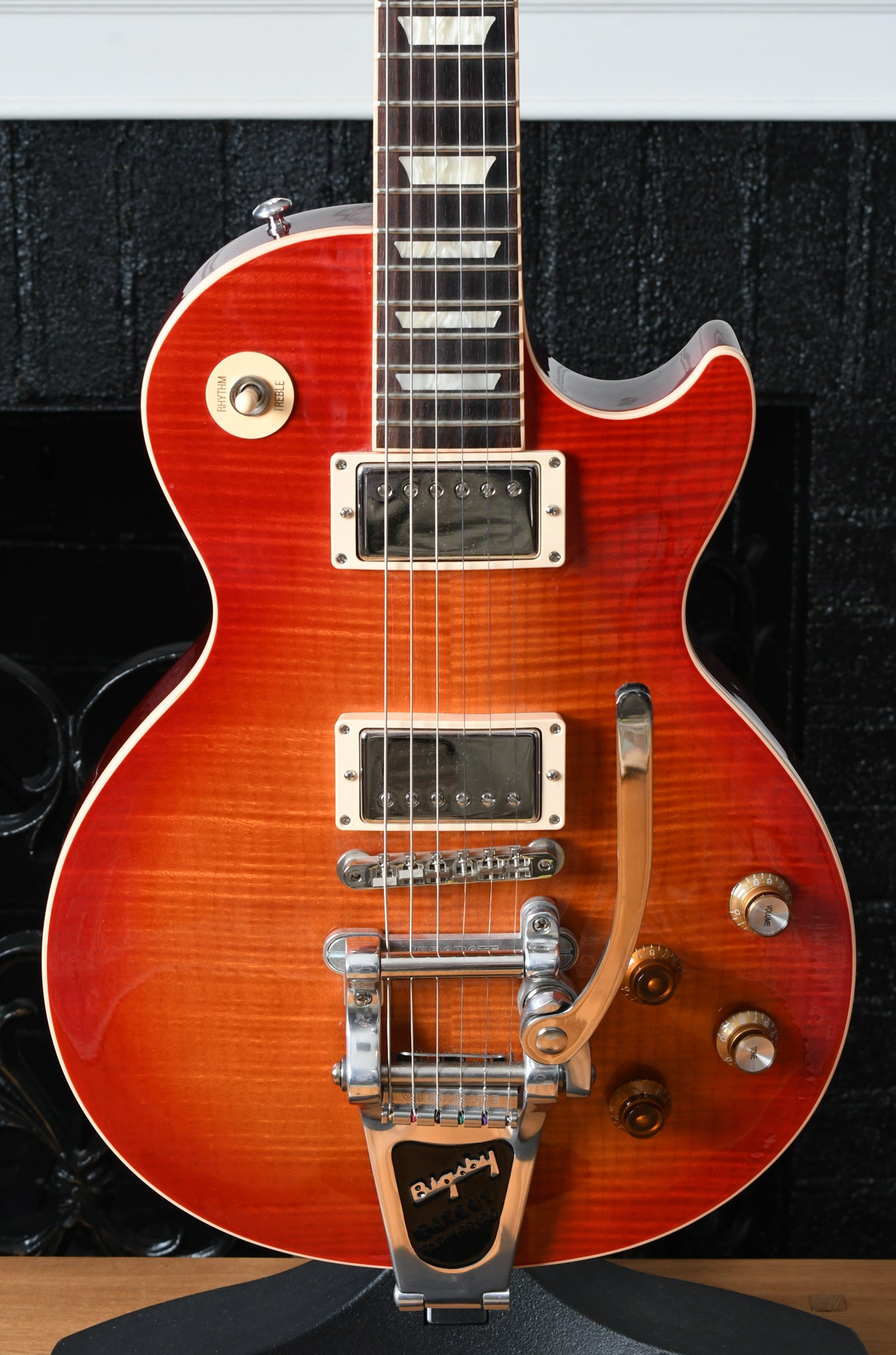 2015 Gibson Les Paul Bonamassa #08/50 Tomato Soup Burst Signed