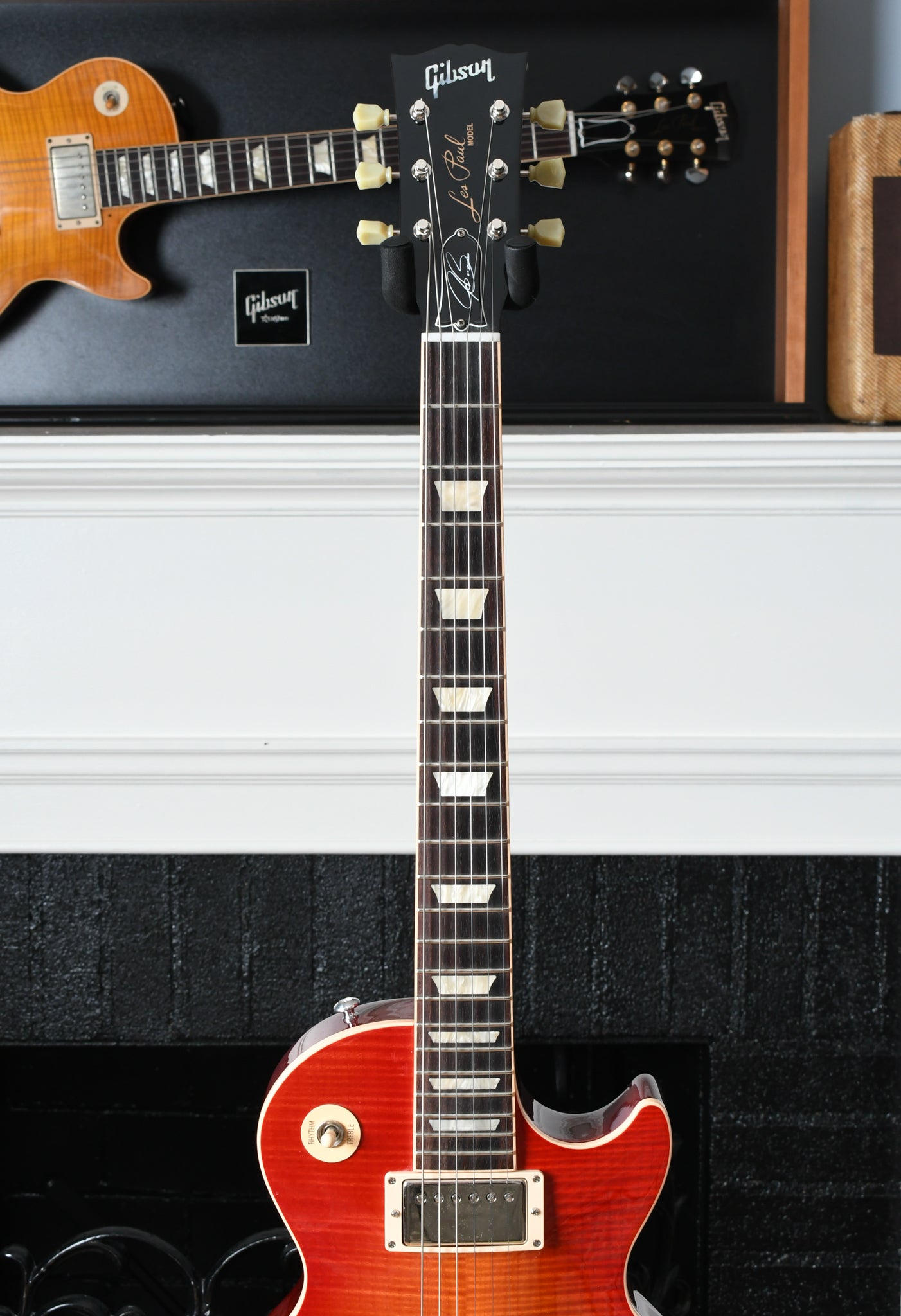 2015 Gibson Les Paul Bonamassa #08/50 Tomato Soup Burst Signed