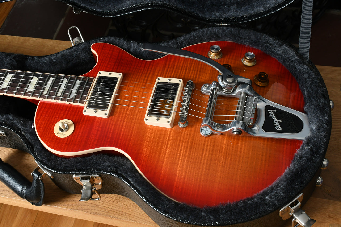 2015 Gibson Les Paul Bonamassa #08/50 Tomato Soup Burst Signed