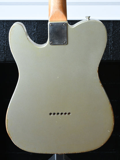 2021 Danocaster Single Cut Inca Silver