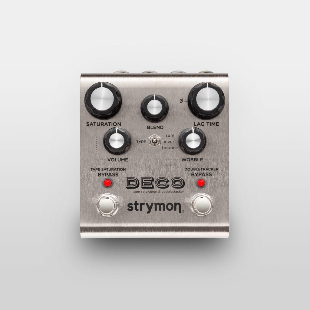 Strymon -Deco - Tape Saturation & Doubletracker Pedal