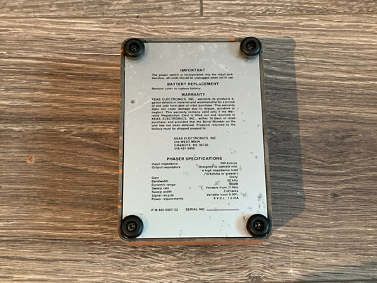 1979 Ross Phaser Effects Pedal