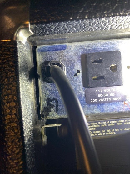 1989 Mesa/Boogie Mark III Simulcast Head/Cab Blue stripe  Black