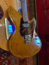 Novo Guitars Serus T90 Amber, German carve, rare Firestripe Pickguard, Lollar Gold Foils !
