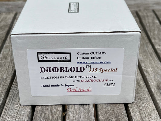 Shin's Music Dumbloid 335 Special Red Suede