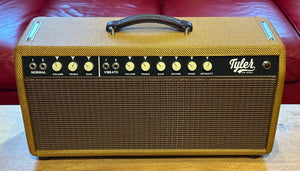 Tyler Amp Works JT-22 "Deluxe Reverb style" Head in Lacquered Tweed