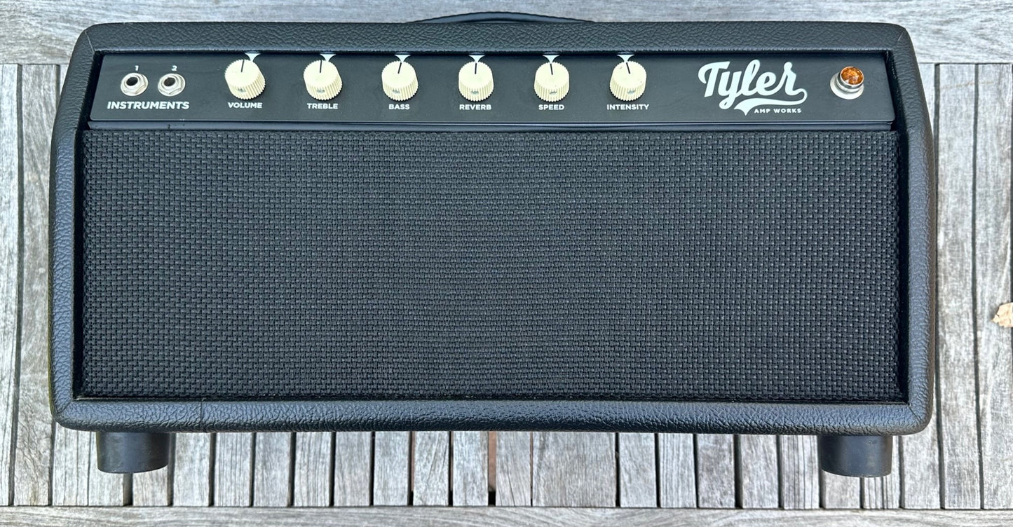 USED Tyler Amp Works JT-14 Head in Black Tolex